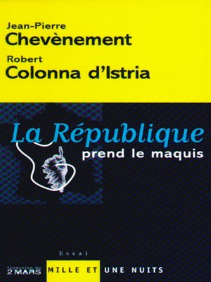 cover image of La République prend le maquis